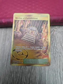 Pokemon TCG Shrine of Punishment SV90/SV94 Hidden Fates Shiny Vault Card - Image 1