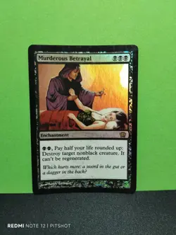 FOIL Murderous Betrayal / Todbringender Verrat - MTG Magic - Image 1