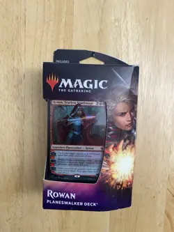NEW SEALED MTG Magic The Gathering ROWAN Fearless Sparkmage Planeswaker Deck - Image 1
