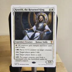 Kenrith, the Returned King -White Border- MTG - Mystery Booster 2 - Excellent NM - Image 1