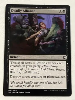 Deadly Alliance (C) MTG Zendikar Rising ZNR - Image 1