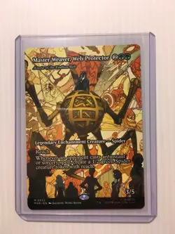 MTG Master Weaver Web Protector M0032 Spider-Man Borderless Regular NM - Image 3