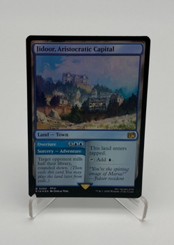 Magic The Gathering TCG MTG Final Fantasy Jidoor Aristocratic Capital 0284 Foil - Image 1