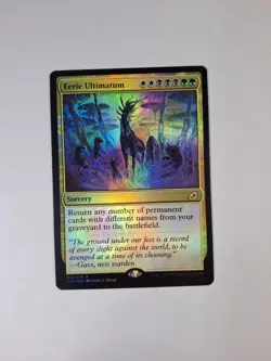 MTG Eerie Ultimatum Ikoria: Lair of Behemoths Foil NM - Image 1