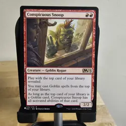 1x Conspicuous Snoop - The List NM-Mint, English Mystery Booster / The List MTG - Image 1