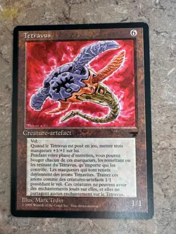 Magic MTG Tetravus French Renaissance SP+/NM-! - Image 1