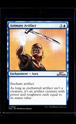2022 MTG Magic the Gathering 30A 30th Anniversary Edition #48 Animate Artifact - Image 1