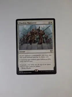 MTG Flawless Maneuver Commander Masters Regular NM - Image 1