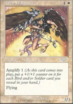 Aven Warhawk -Foil Medium Play MTG Legions - Image 1