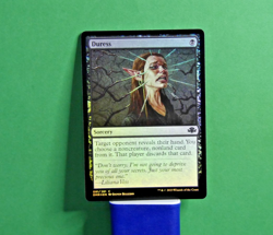 MTG DMR: Duress (Retro Frame) Dominaria Remastered Regular Common Foil 081 - Image 1