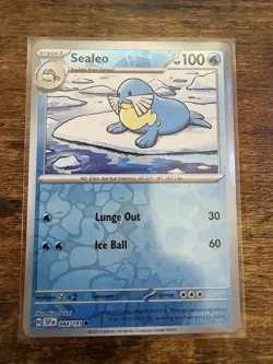 Sealeo 044/191 Reverse Holo Common Scarlet & Violet: Surging Sparks Pokemon TCG - Image 1