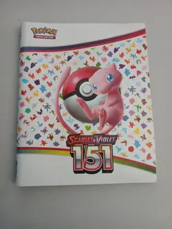 Pokemon Scarlet & Violet 151 - Mew Binder Collection - BINDER ONLY - USED - Image 1