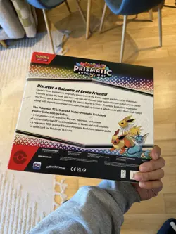 Pokemon Scarlet & Violet 8.5 Prismatic Evolutions Poster Collection Box Sealed - Image 2