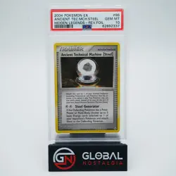 Ancient Technical Machine 2004 Pokemon EX Hidden Legends Rev Foil 86/101 PSA 10 - Image 1