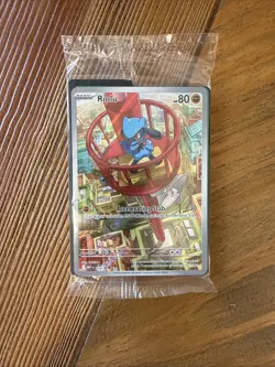 SEALED Riolu 010 Mega Evolution ETB Promo - Pokemon TCG - Image 1