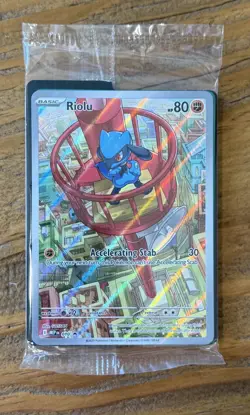 SEALED Riolu 010 Mega Evolution ETB Promo - Pokemon TCG - Image 2