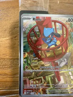 SEALED Riolu 010 Mega Evolution ETB Promo - Pokemon TCG - Image 5