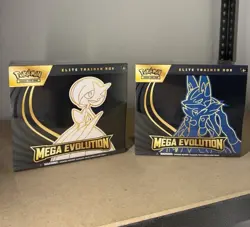 Pokemon TCG Mega Evolution Elite Trainer Box - ETB Set - LOT of (2) NEW - Sealed - Image 1