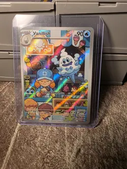 Vanillish Illustration Rare Stamped Paradox Rift 190/182 Pokemon TCG Near Mint - Image 1