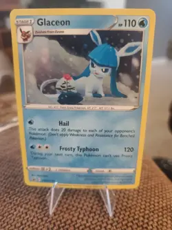 Pokemon Glaceon SWSH192 SWSH: Sword & Shield Promo Cards Holo LP+ - Image 1