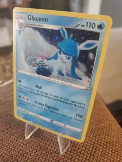 Pokemon Glaceon SWSH192 SWSH: Sword & Shield Promo Cards Holo LP+ - Image 2
