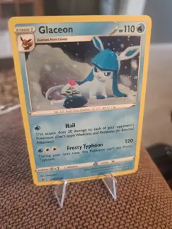 Pokemon Glaceon SWSH192 SWSH: Sword & Shield Promo Cards Holo LP+ - Image 3