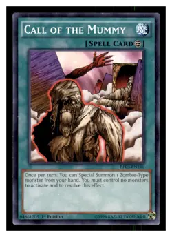 Yugioh Call of the Mummy BP03-EN146 Battle Pack 3: Monster League LP - Image 1
