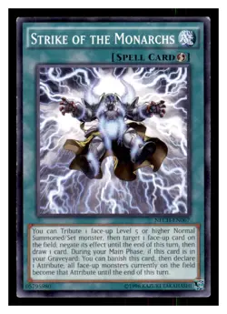Yugioh Strike of the Monarchs NECH-EN067 The New Challengers LP - Image 1