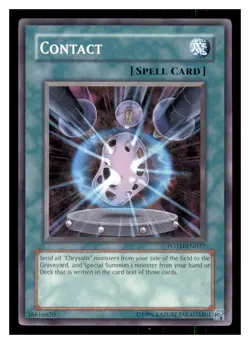Yugioh Contact POTD-EN037 Power of the Duelist LP - Image 1