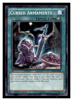 Yugioh Cursed Armaments BP03-EN169 Battle Pack 3: Monster League LP - Image 1