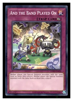 Yugioh And the Band Played On OP20-EN024 OTS Tournament Pack 20 LP - Image 1