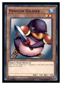 Yugioh Penguin Soldier OP17-EN013 OTS Tournament Pack 17 LP - Image 1