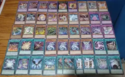 YuGiOh Cards Cyber Dragon Deck core collectible trading card game Cyberdarkness. - Image 1