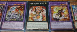 YuGiOh Cards Cyber Dragon Deck core collectible trading card game Cyberdarkness. - Image 3