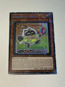 Yugioh LollipoYummy, JUSH-EN018, 1st Edition, Starlight Rare, NM/M! - Image 1