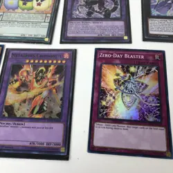 Lot Of 50 Yugioh! Cards (11 Holo) 1st Edition 1996 - With individual sleeves - Image 2