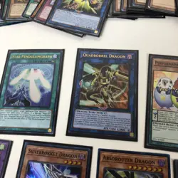 Lot Of 50 Yugioh! Cards (11 Holo) 1st Edition 1996 - With individual sleeves - Image 5