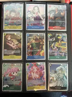 One Piece CCG TCG 27 SR Card Lot. - Image 3
