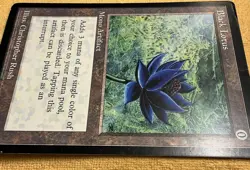 MTG - Black Lotus Oversize 6x9 Scrye Magazine Promo Card 1996 - VG - Image 1