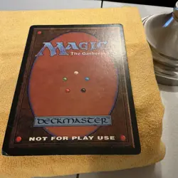 MTG - Black Lotus Oversize 6x9 Scrye Magazine Promo Card 1996 - VG - Image 3