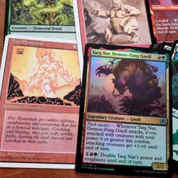 Heaven-to-Earth-Custom-Magic-Decks Commander = 100 Cards Targ ELEMENTALS Tribal - Image 1