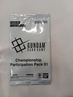 Gundam Card Game Championship Participation Pack 01 - Image 1