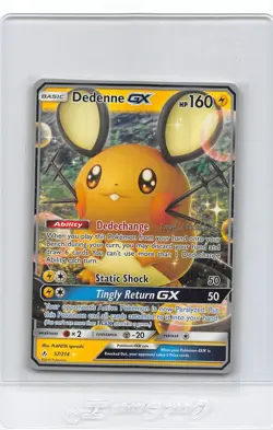 Dedenne GX 57/214 - 2019 World Championships - POKEMON CARD - NM - Image 1