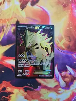 Tyranitar EX - 91/98 - Pokemon Ancient Origins XY Full Art Ultra Rare Card MP - Image 1