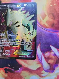 Tyranitar EX - 91/98 - Pokemon Ancient Origins XY Full Art Ultra Rare Card MP - Image 3