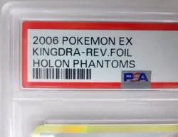 PSA 6.0 EX Holon Phantoms Kingdra Delta Species Reverse Holo Foil Pokemon Card! - Image 3