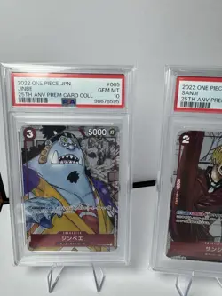ONE PIECE PREMIUM CARD COLLECTION 25TH ANNIVERSARY JAPANESE SEQUENTIAL PSA10 - Image 4