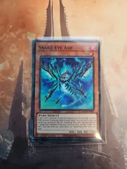 AGOV-EN007 Snake-Eye Ash :: Super Rare 1st Edition YuGiOh Card - Image 1