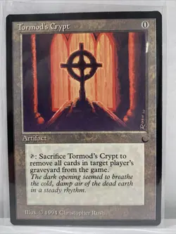 TORMODS CRYPT MAGIC THE GATHERING THE DARK MTG Trading Card 1994 #123 - Image 1
