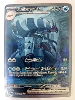 Golisopod ex 246/182 Illustration Rare Holo Pokemon Card SV Paradox Rift NM - Image 1